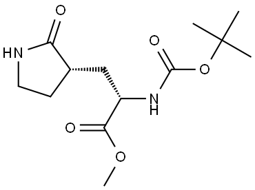 (S)-2-(Boc-氨基)-3-[(S)-2-氧代-3-吡咯烷基]丙酸甲酯