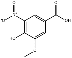 4-羟基-3-甲氧基-5-硝基苯甲酸