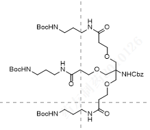 3,3'-[[2-(CBZ-氨基)-2-[[3-[[3-(BOC-氨基)丙基]氨基]-3-氧代丙氧基]甲基]丙烷-1,3-二基]双(氧基)]双[N-[3-(BOC-氨基)丙基]丙酰胺] (L96)