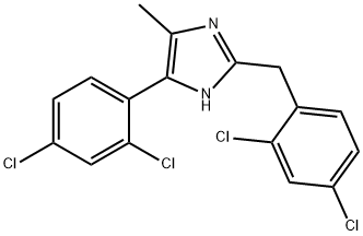 2-(2,4-二氯苯甲基)-4-(2,4-二氯苯基)-5-甲基咪唑