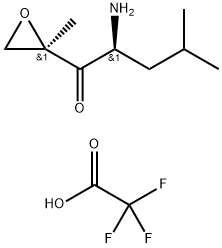 (2S)-2-氨基-4-甲基-1-((2R)-2-甲基环氧乙烷基)-1-戊酮三氟乙酸盐